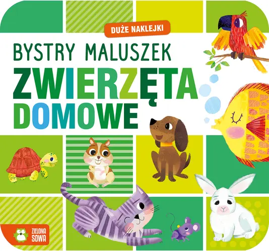 Okładka: Bystry maluszek. Zwierzęta domowe