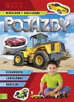 Okładka: Pojazdy. Wrrr... Minialbum z naklejkami (czerwone)