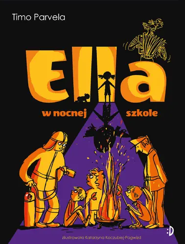 Okładka: Ella w nocnej szkole. Ella, tom 5