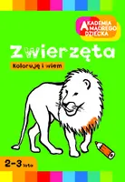 Okładka: Zwierzęta. Koloruję i wiem