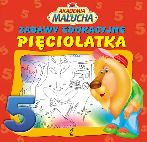 Okładka: Zabawy edukacyjne pięciolatka