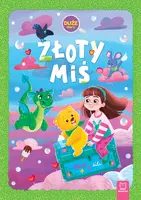 Okładka: Złoty Miś. Duże litery. Oprawa twarda