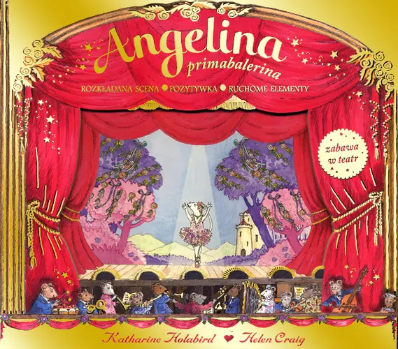 Okładka: Angelina primabalerina