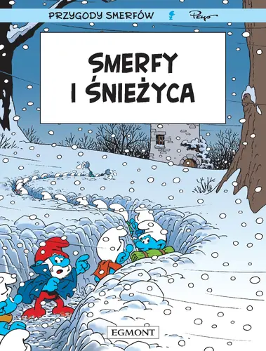 Okładka: Smerfy i śnieżyca