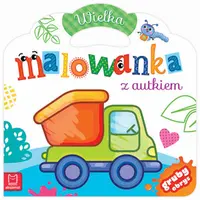 Okładka: Wielka malowanka z autkiem