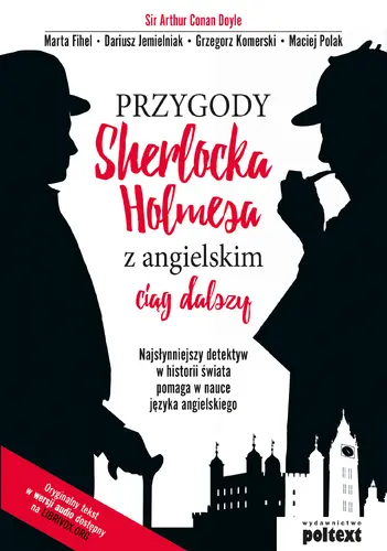 Okładka: Przygody Sherlocka Holmesa z angielskim. Ciąg dalszy
