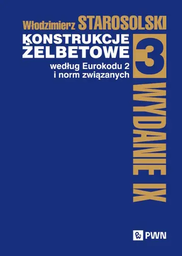 Okładka: Konstrukcje żelbetowe według Eurokodu 2 i norm związanych. Tom 3