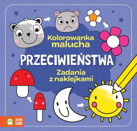 Okładka: Kolorowanka malucha. Przeciwieństwa