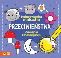Okładka: Kolorowanka malucha. Przeciwieństwa