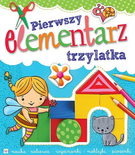 Okładka: Pierwszy elementarz 3-latka