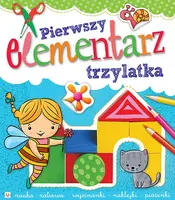 Okładka: Pierwszy elementarz 3-latka