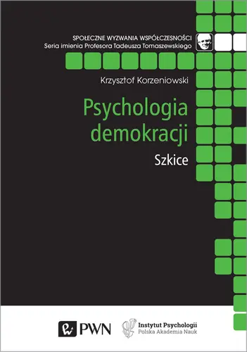 Okładka: Psychologia demokracji. Szkice
