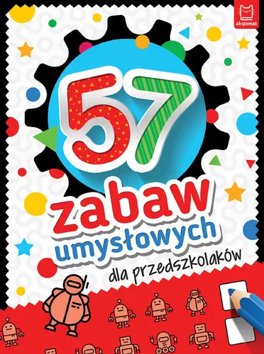 Okładka: 57 zabaw umysłowych dla przedszkolaków