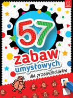 Okładka: 57 zabaw umysłowych dla przedszkolaków
