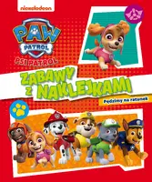 Okładka: Psi Patrol. Zabawy z naklejkami. Pędzimy na ratunek