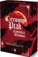 Okładka: Czerwony Ptak. Kamienica Mrukova (barwione brzegi)