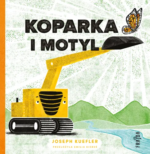 Okładka: Koparka i motyl