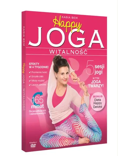 Okładka: Happy Joga. Witalność