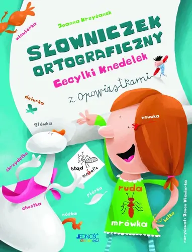 Okładka: Słowniczek ortograficzny Cecylki Knedelek wydanie 2