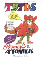 Okładka: Tytus, Romek i A'Tomek. Księga XXII. Tytus gangsterem