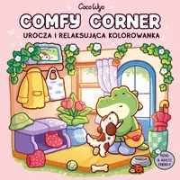 Okładka: Comfy Corner. Urocza i relaksująca kolorowanka