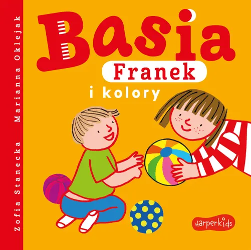Okładka: Basia, Franek i kolory