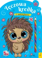 Okładka: Tęczowa kredka. Jeż