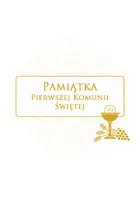 Okładka: Pamiątka Pierwszej Komunii Świętej