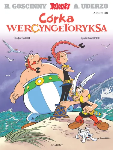Okładka: Asteriks. Córka Wercyngetoryksa. Tom 38