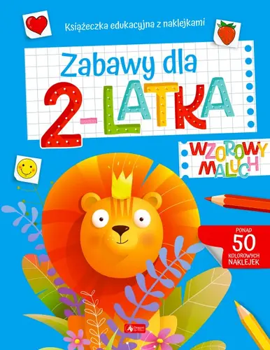 Okładka: Wzorowy maluch. Zabawy dla 2-latka