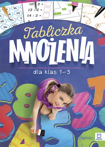 Okładka: Tabliczka mnożenia dla klas 1-3 (wyd. 2017)