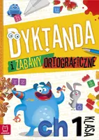 Okładka: Dyktanda i zabawy ortograficzne kl. 1