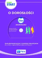Okładka: Pewny Start O dorosłości Karty demonstracyjne i materiały interaktywne dla uczniów ze specjalnymi potrzebami edukacyjnymi