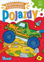 Okładka: Kolorowanki przedszkolaka. Pojazdy
