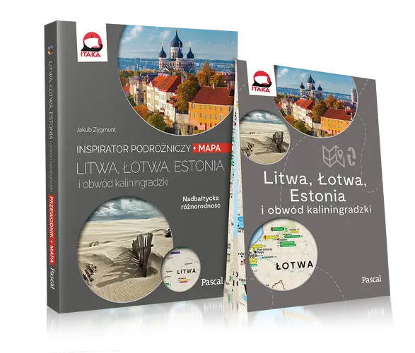 Okładka: Litwa, Łotwa, Estonia i obwód Kaliningradzki INSPIRATOR PODRÓŻNICZY Pascal
