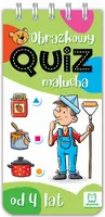 Okładka: Obrazkowy quiz malucha od 4 lat