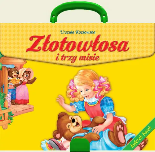 Okładka: Złotowłosa i trzy misie. Kuferek bajek