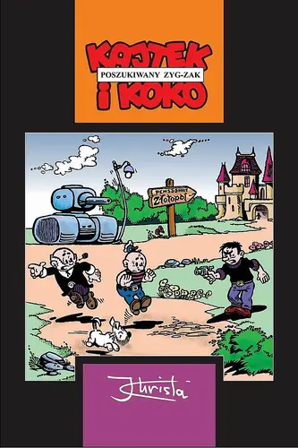 Okładka: Kajtek i Koko - Poszukiwany Zyg-Zak