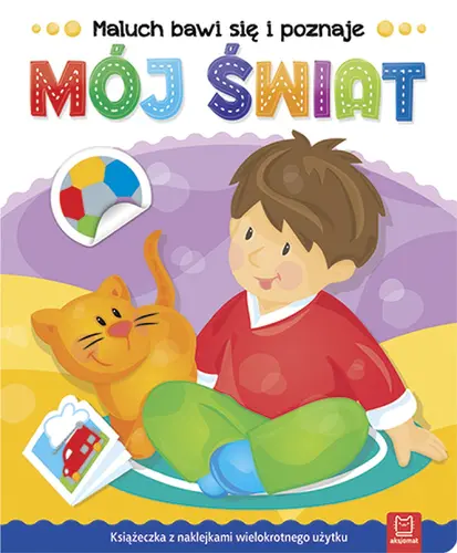 Okładka: Maluch bawi się i poznaje. Mój świat