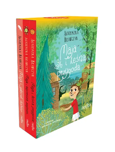 Okładka: Pakiet: Maja i tajemnicza szuflada / Maja i gabinet duchów / Maja i leśna przygoda