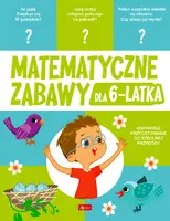 Okładka: Matematyczne zabawy dla 6-latka
