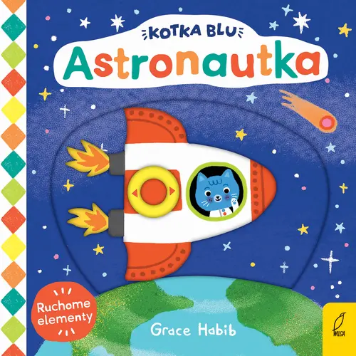 Okładka: Kotka Blu. Astronautka
