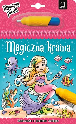 Okładka: Magiczna kraina. Malowanka z pisakiem wodnym