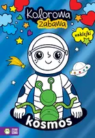 Okładka: Kolorowa zabawa. Kosmos