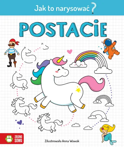 Okładka: Jak to narysować? Postacie