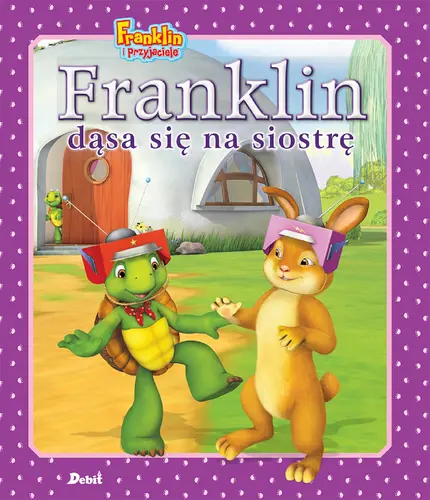 Okładka: Franklin dąsa się na siostrę