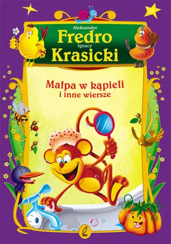 Okładka: Małpa w kąpieli i inne wiersze