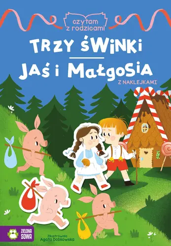 Okładka: Czytam z rodzicami. Jaś i Małgosia / Trzy świnka