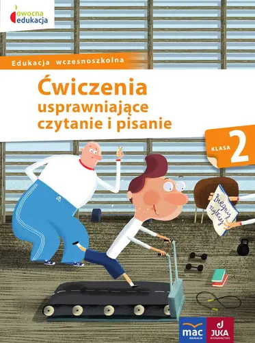 Okładka: Ćwiczenia usprawniające czytanie i pisanie kl.2