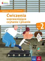 Okładka: Ćwiczenia usprawniające czytanie i pisanie kl.2